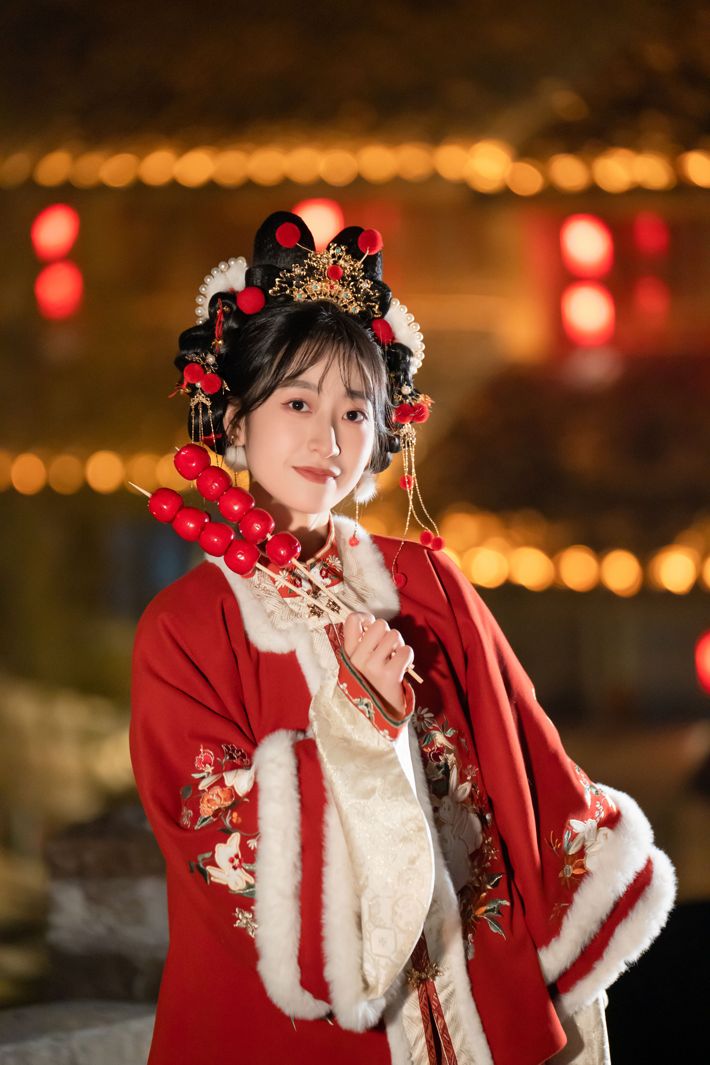 穿汉服逛运河