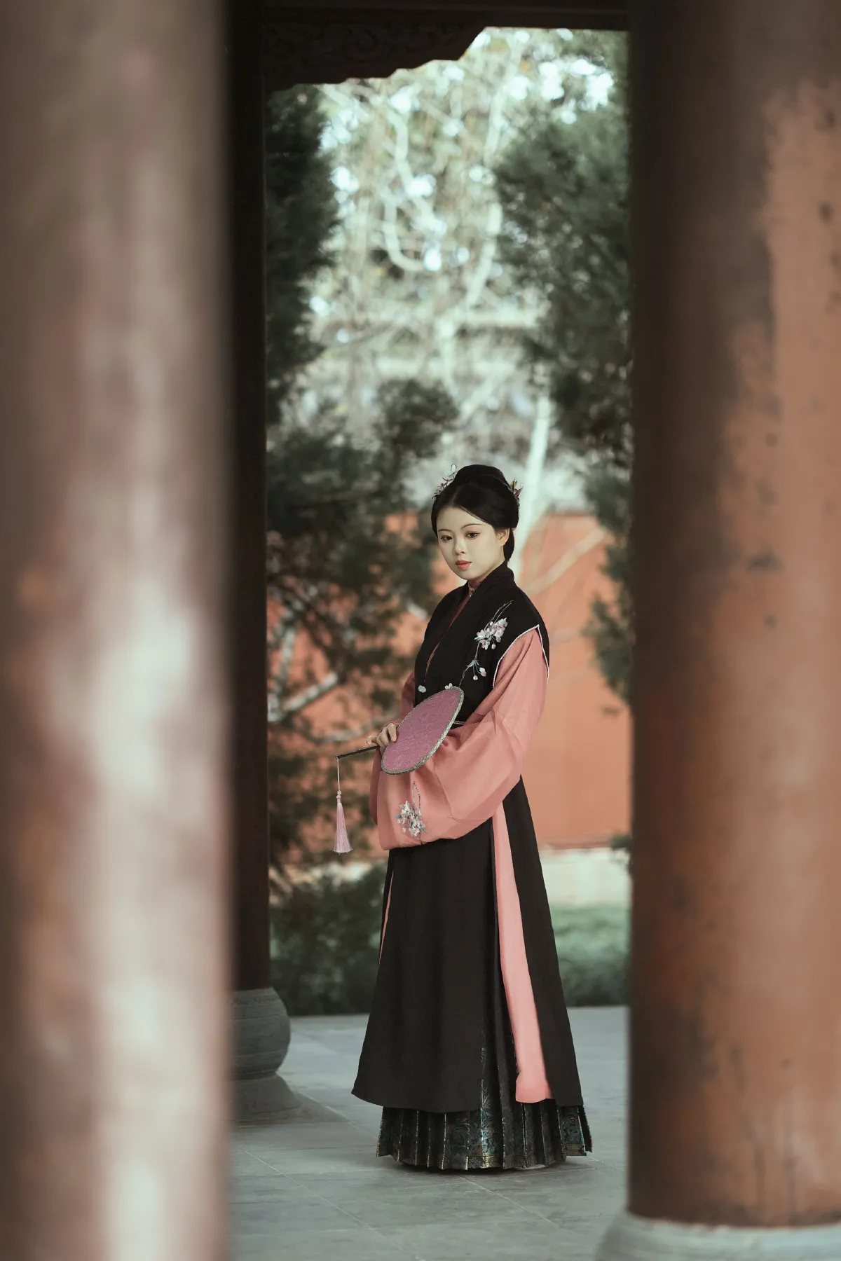冬日古寺