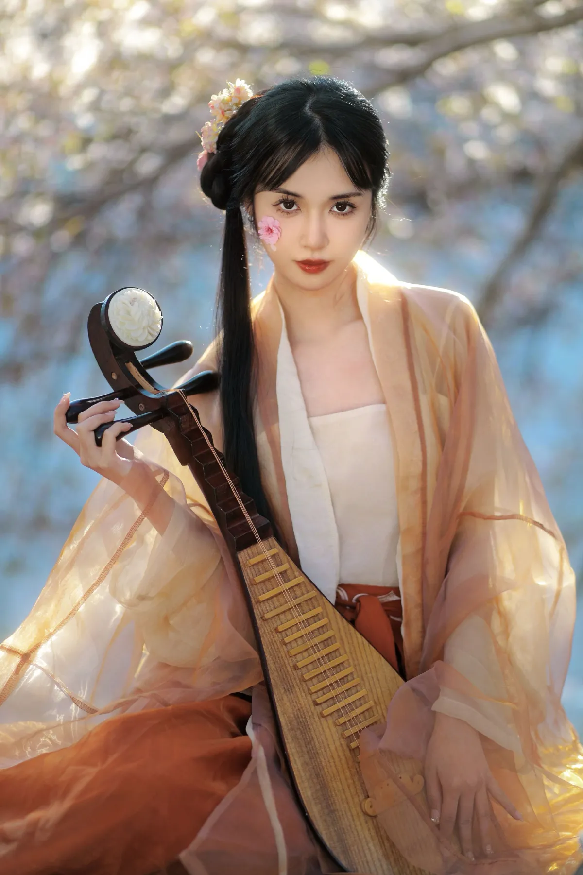 清洛_淺櫻桃奈《琵琶女》美图作品图片2