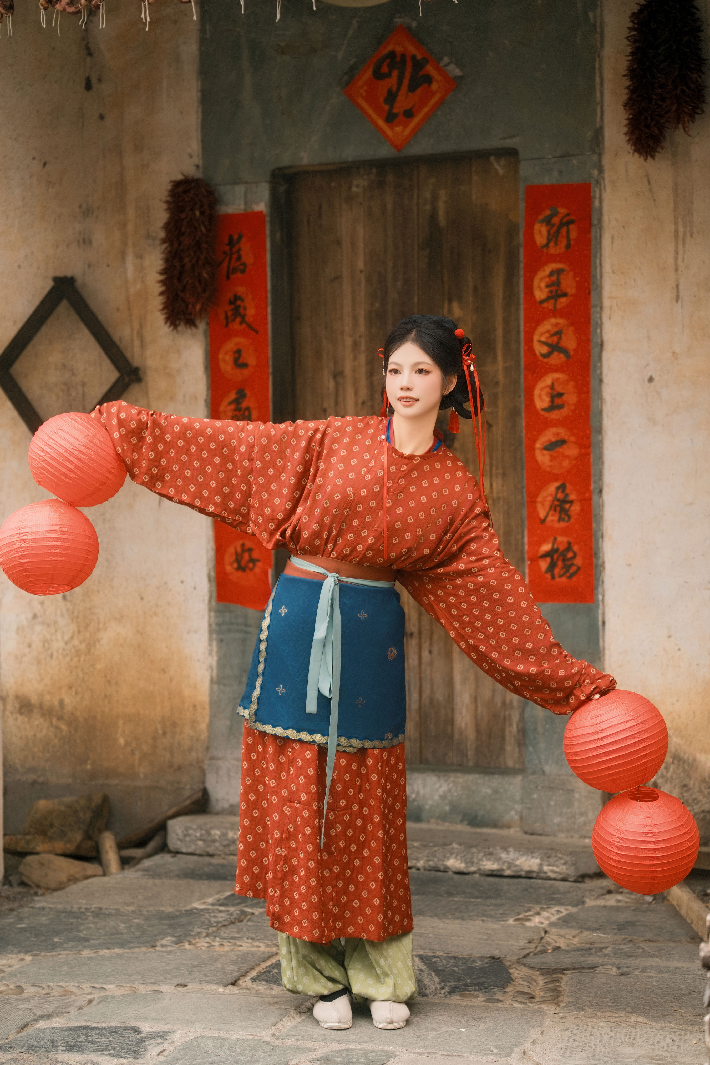 新春晒娘