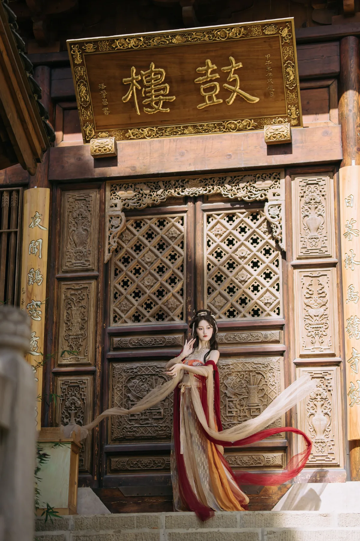 晓山青_冬初六《又遇敦煌》美图作品图片4