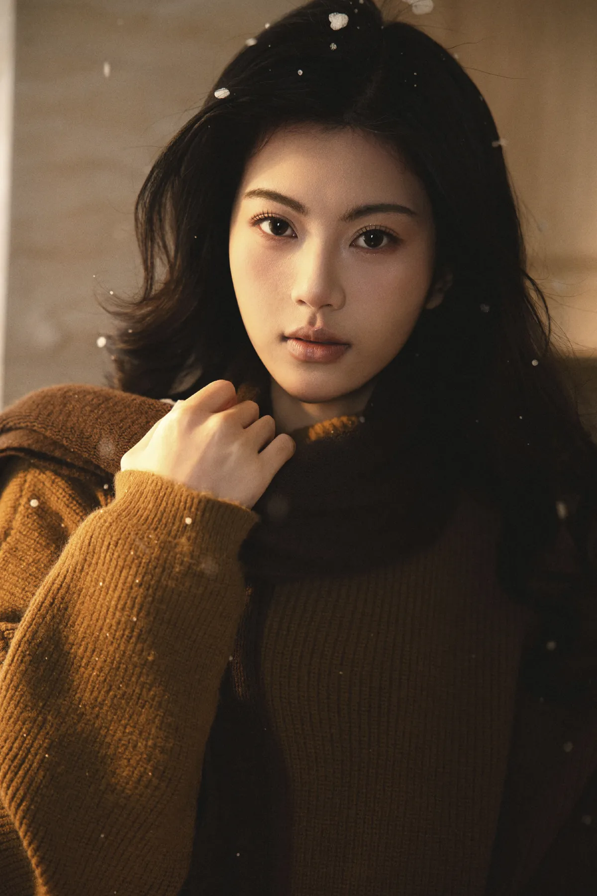 深秋厨房的文艺少女