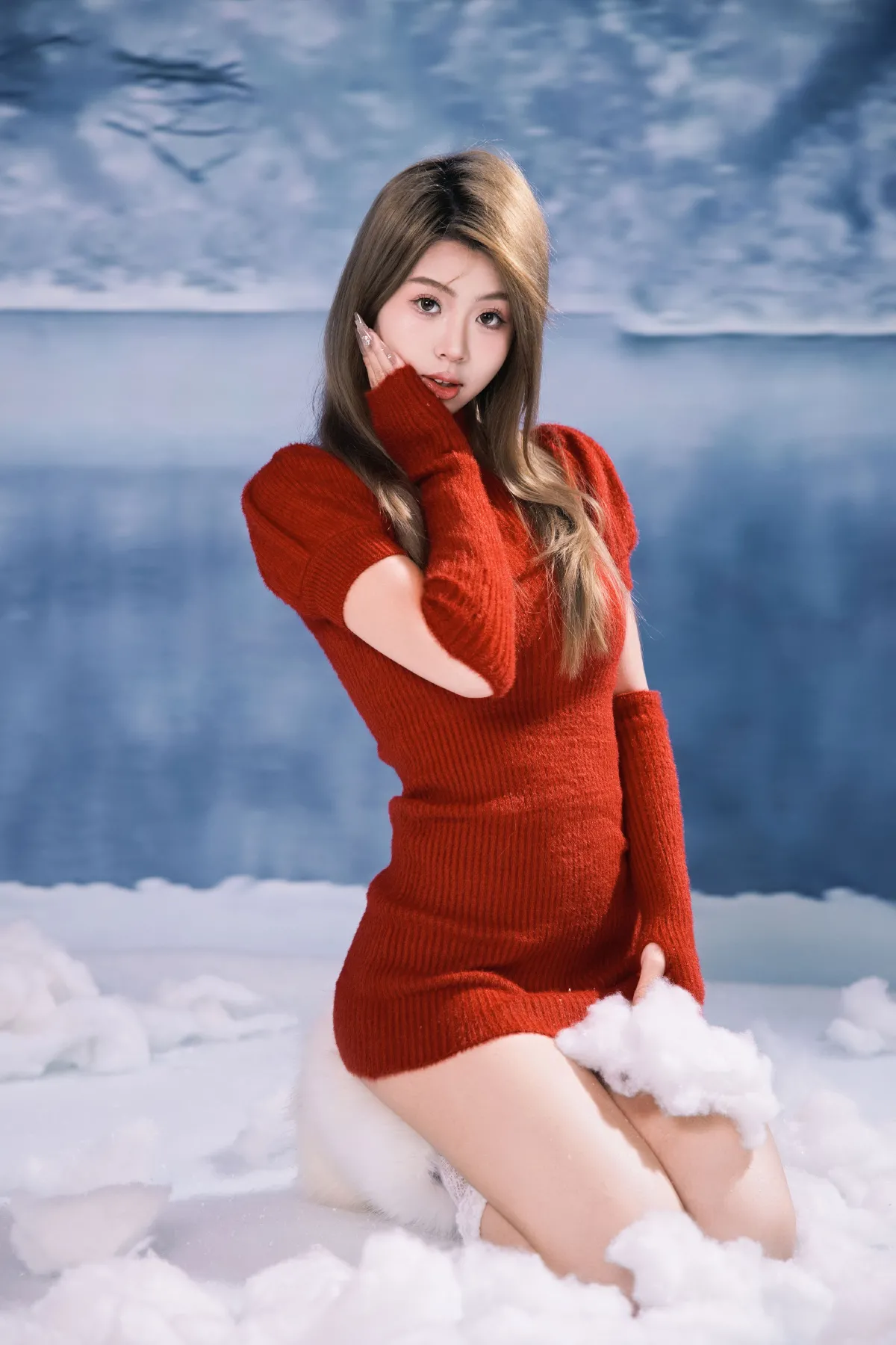 雪地暖灯
