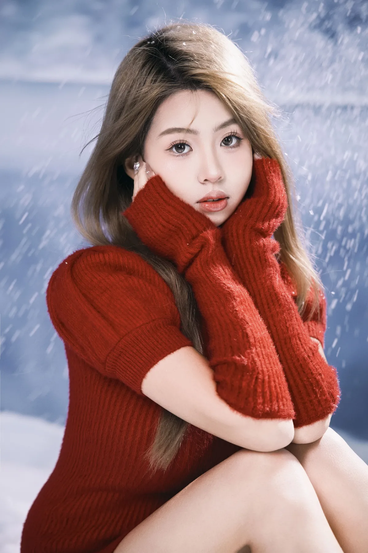 雪地暖灯