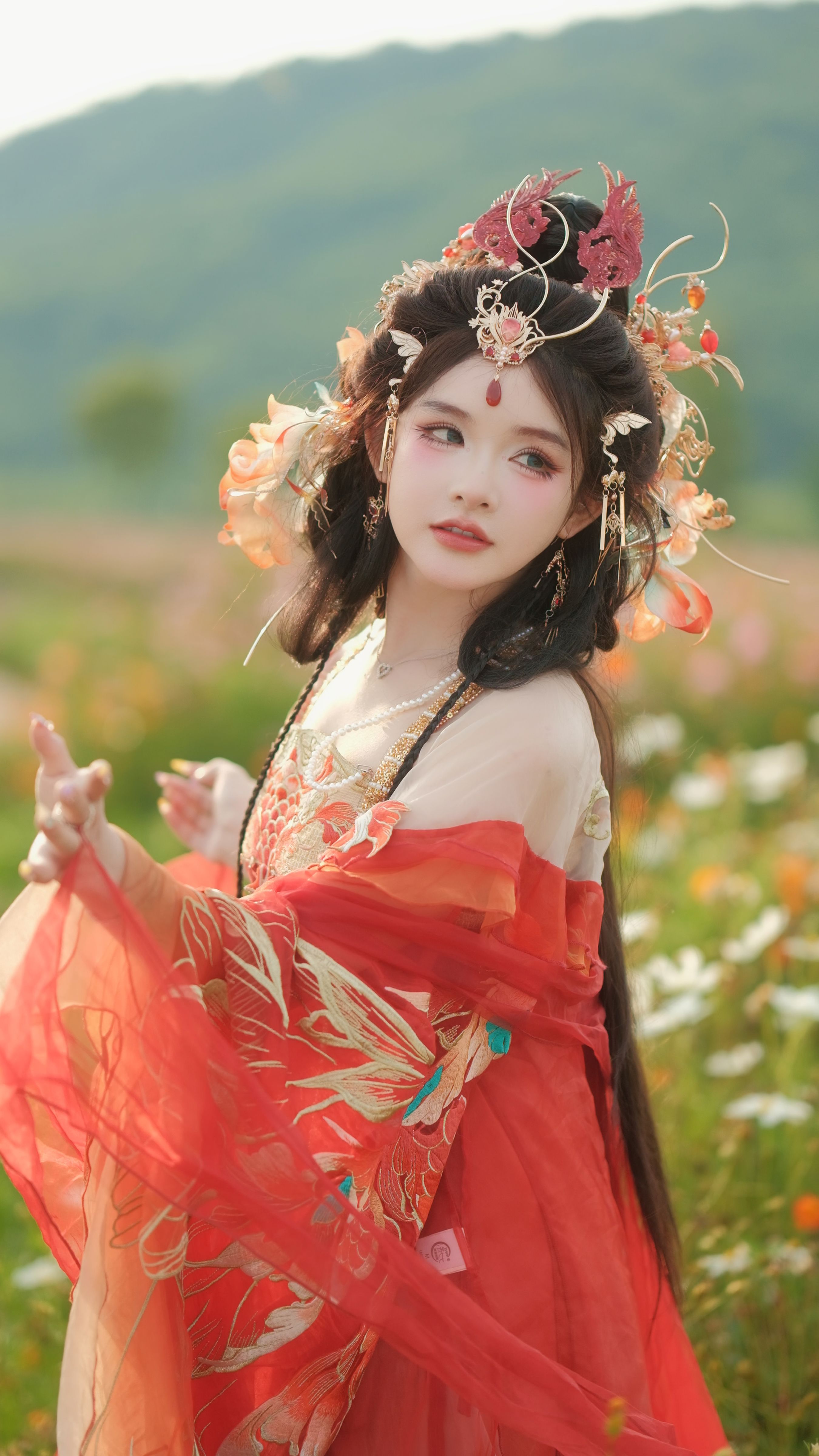 花好看还是我好看