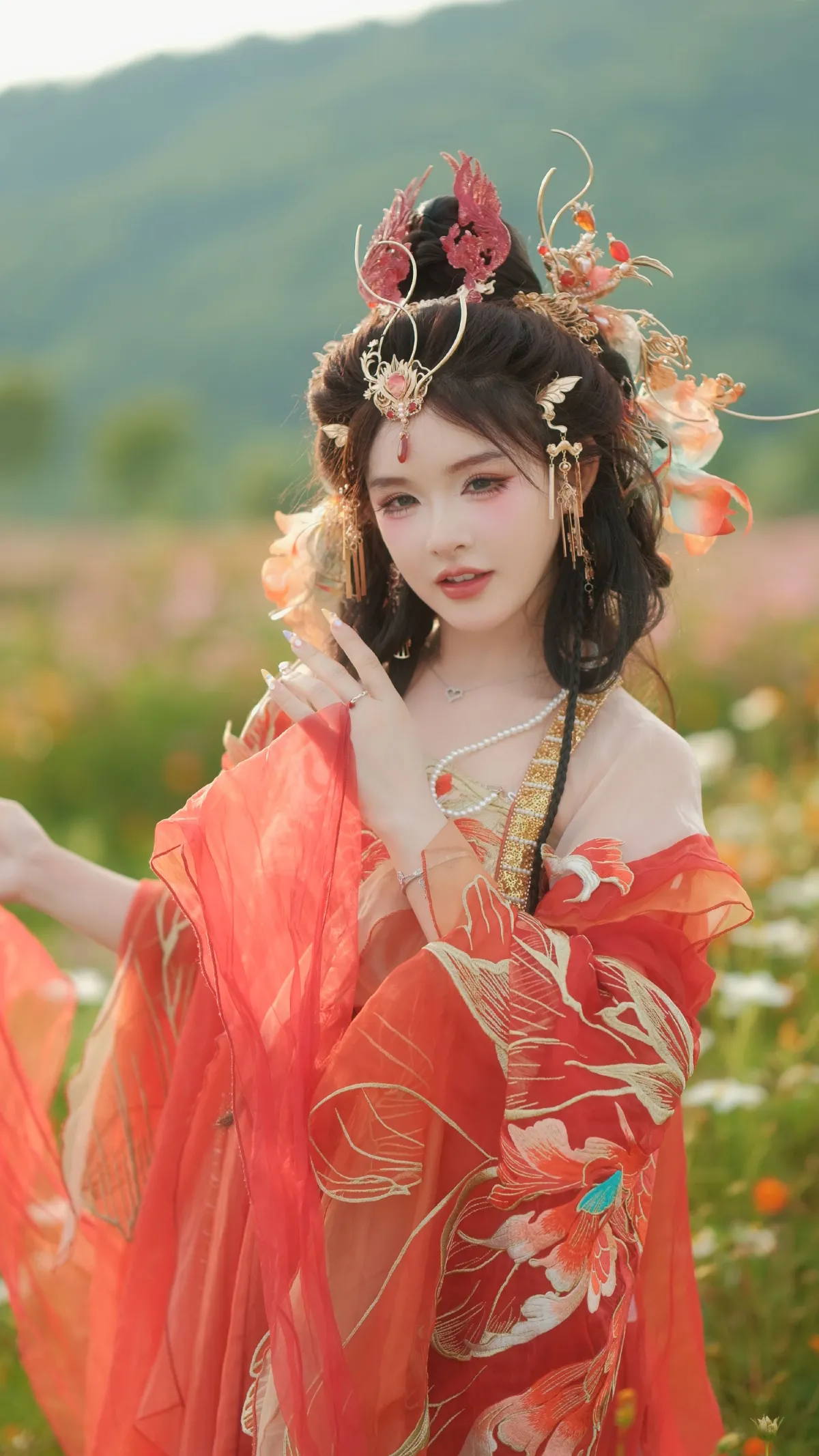 花好看还是我好看