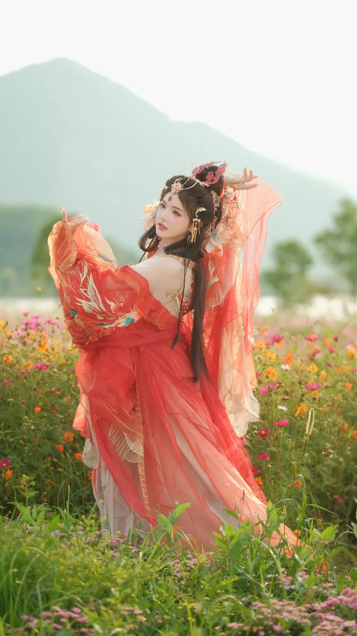 花好看还是我好看