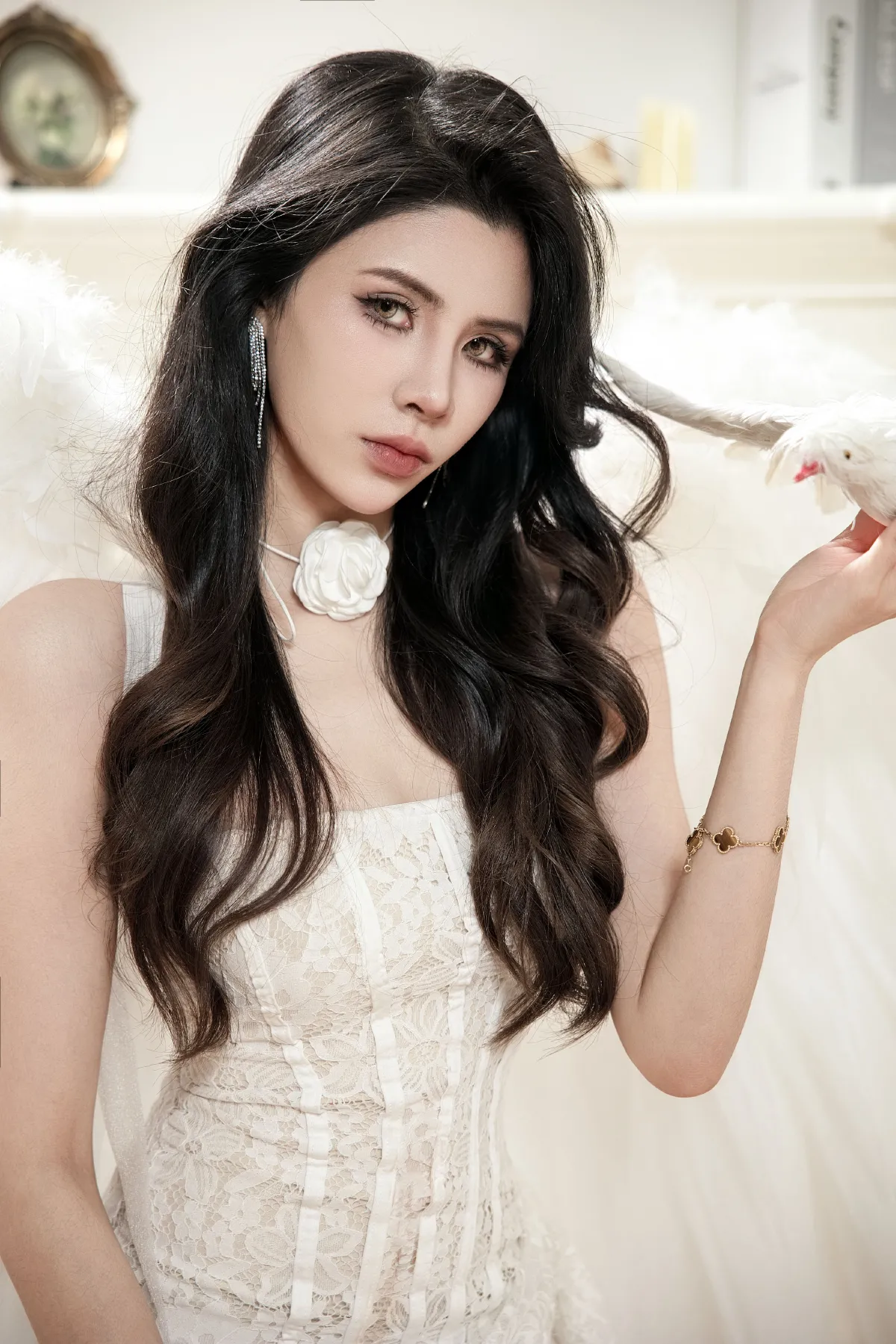 哈罗摄恐_小艺 _小文《黑白天使》美图作品图片5