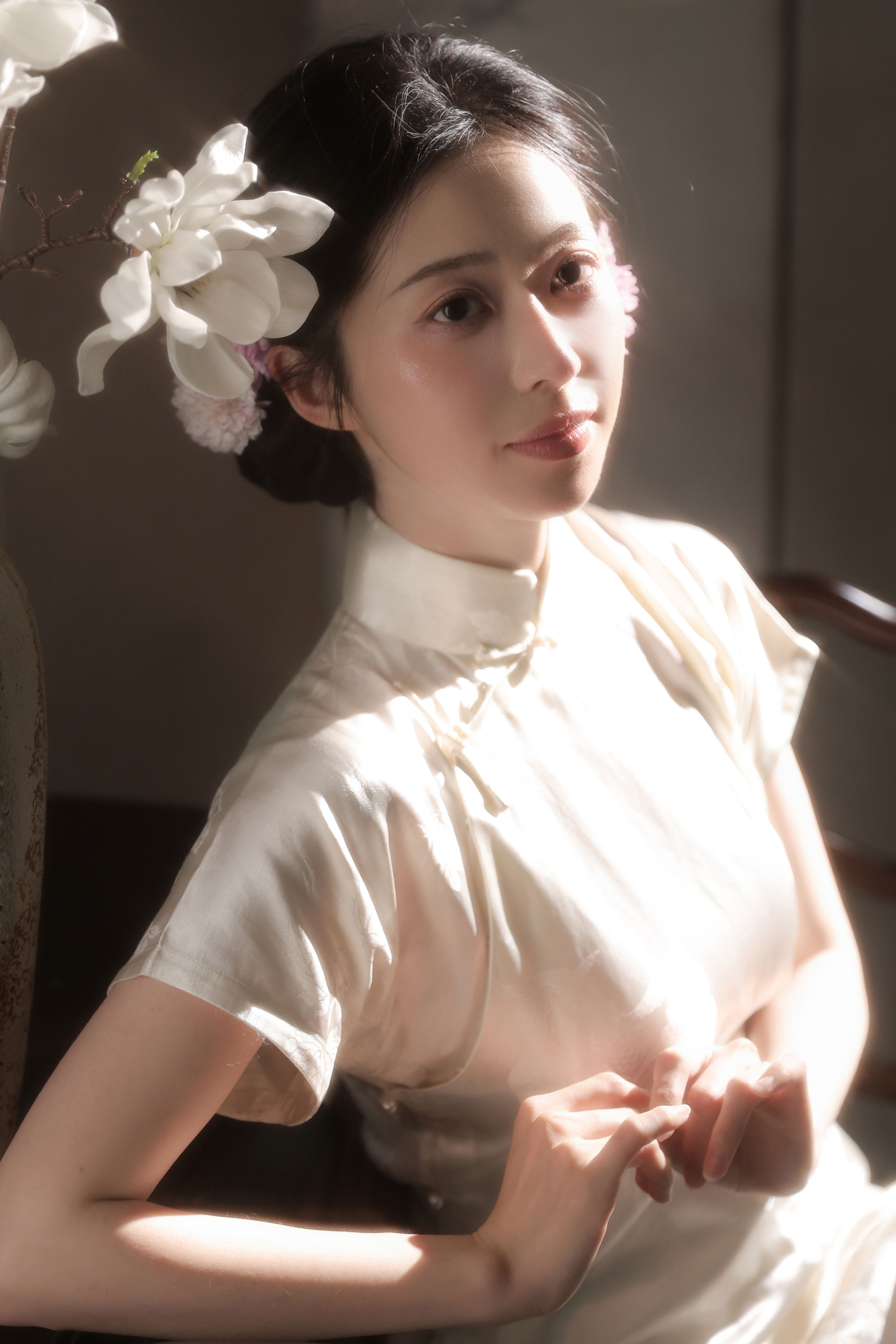 玉兰花开