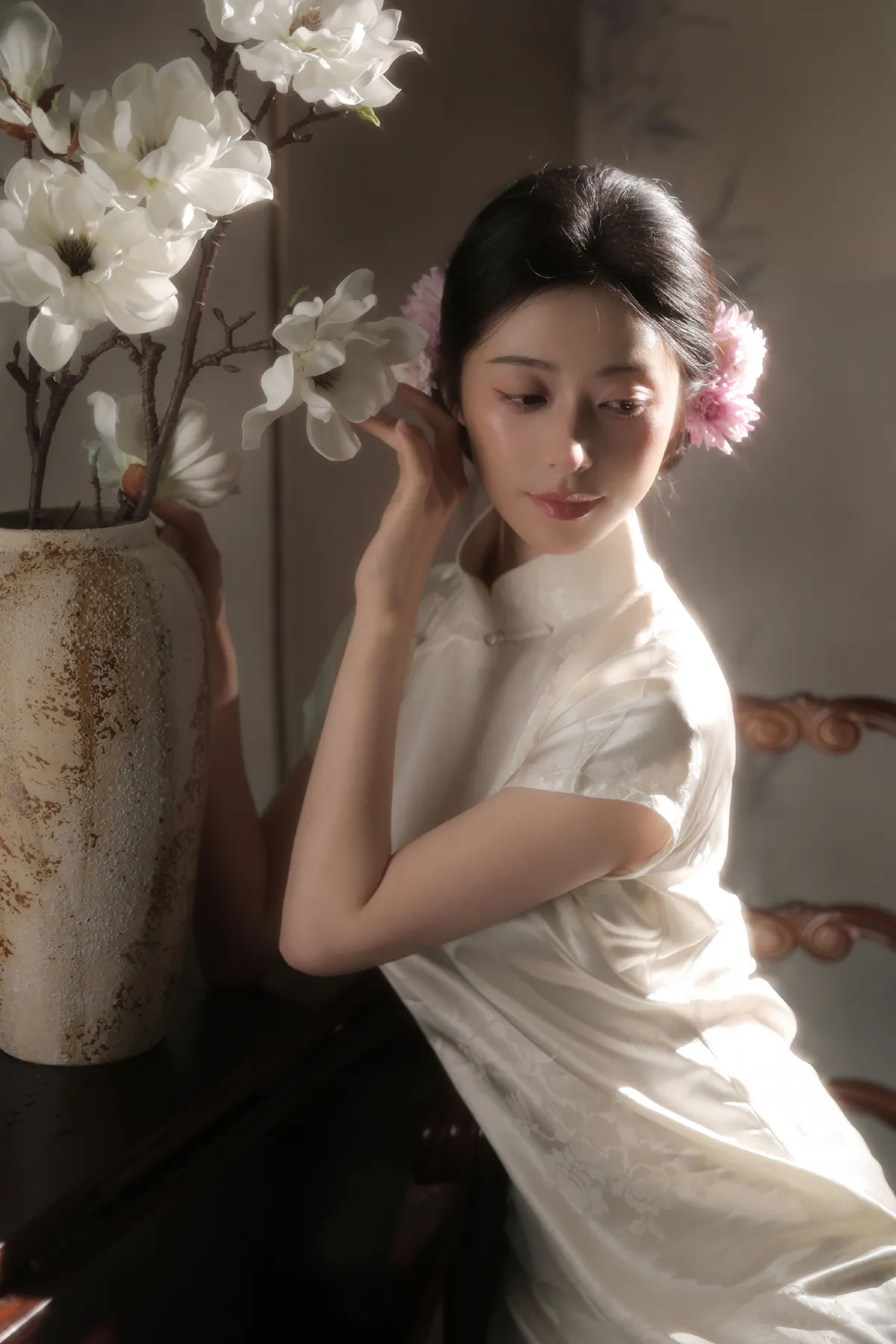 玉兰花开
