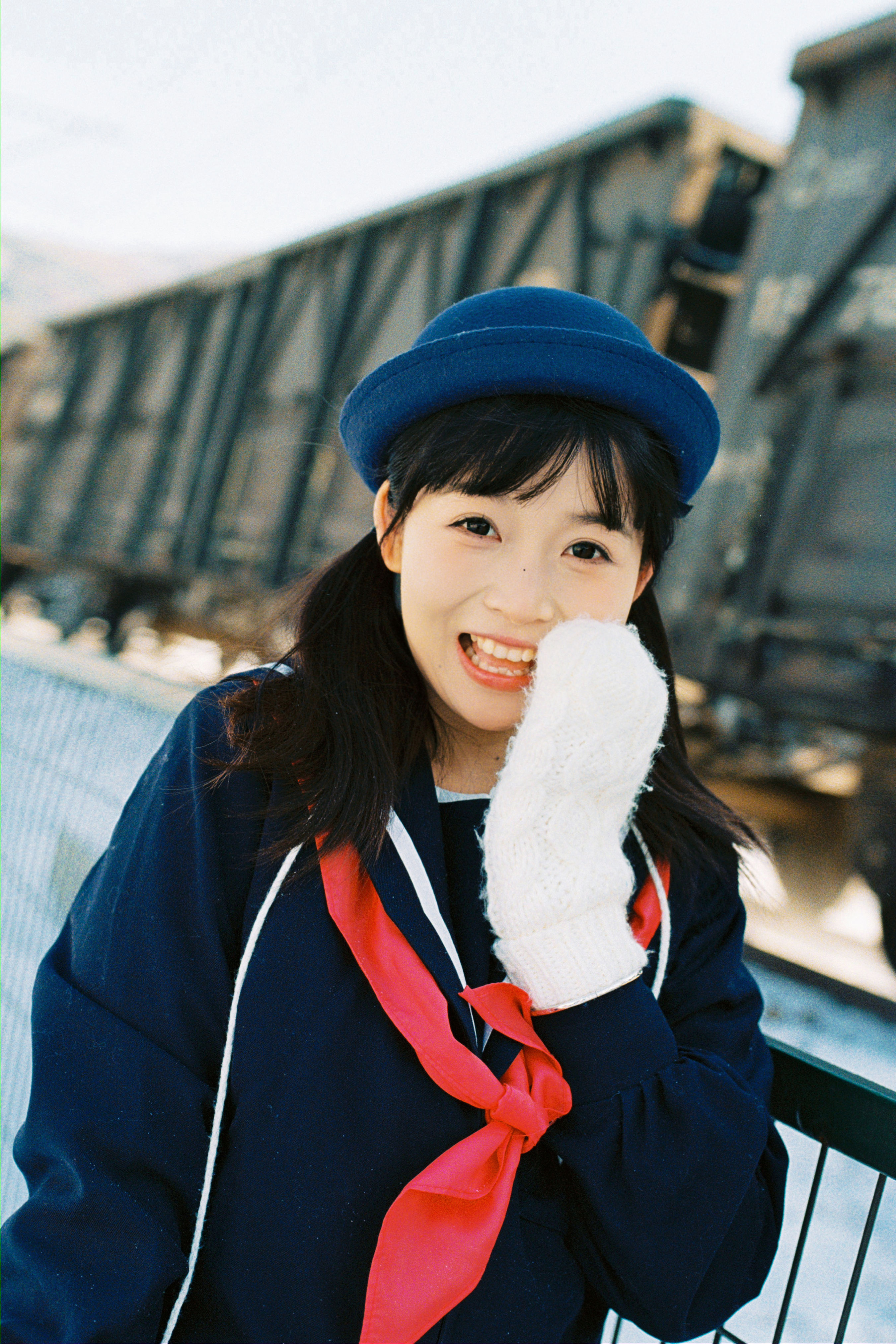 雪地里的jk