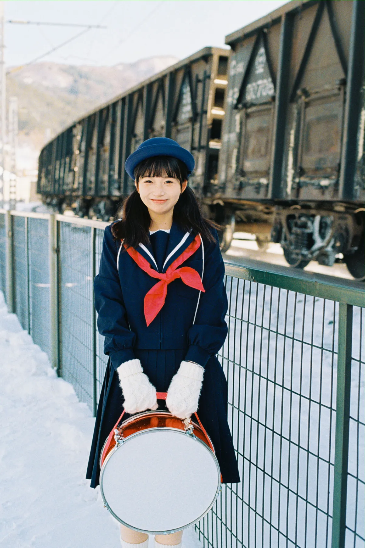 雪地里的jk
