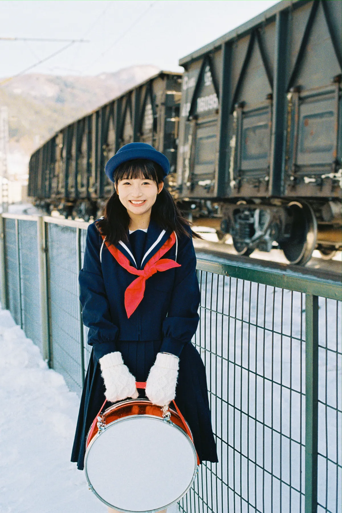雪地里的jk