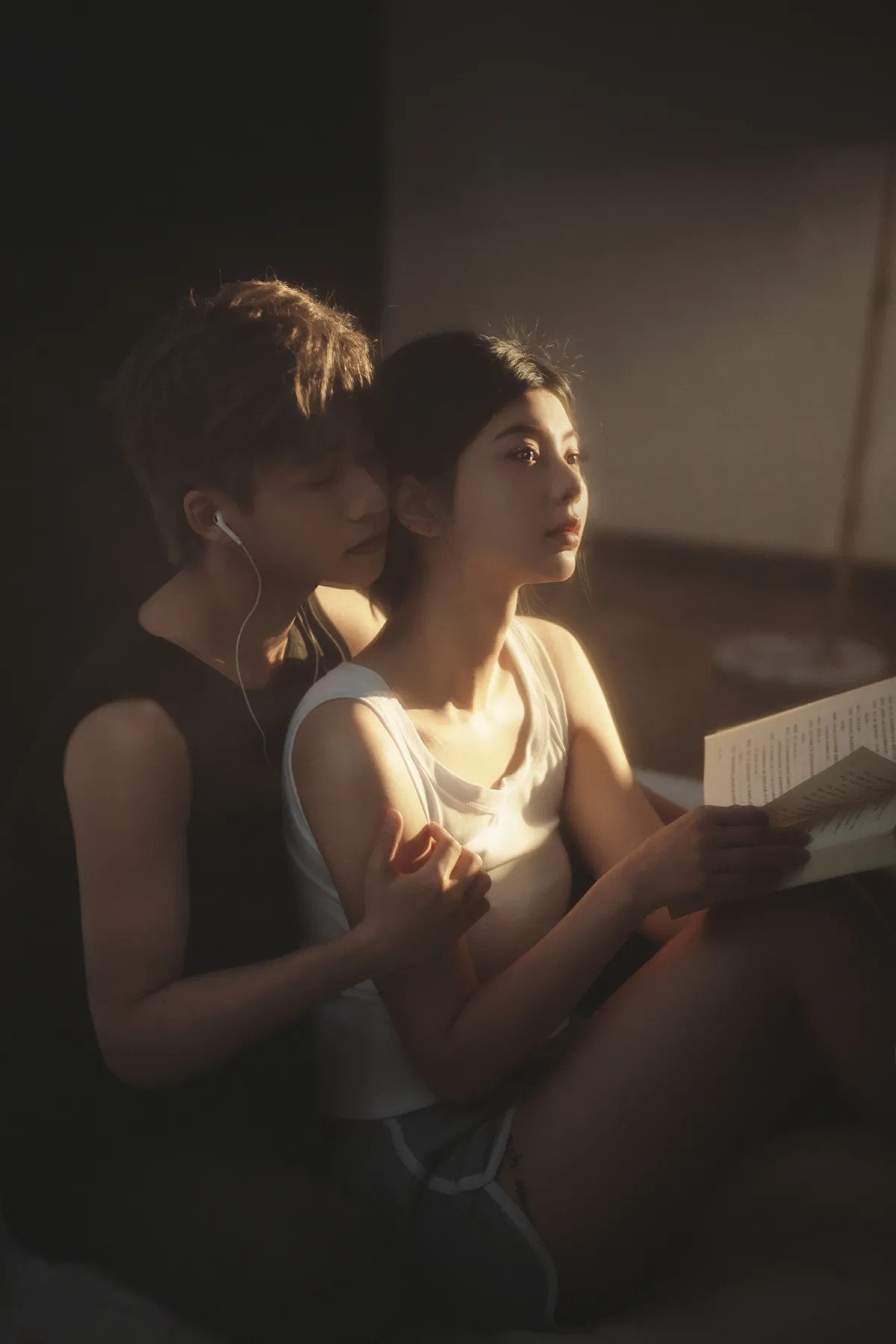 哈罗摄恐_晴天+卡卡《光记录了我们的故事》美图作品图片2