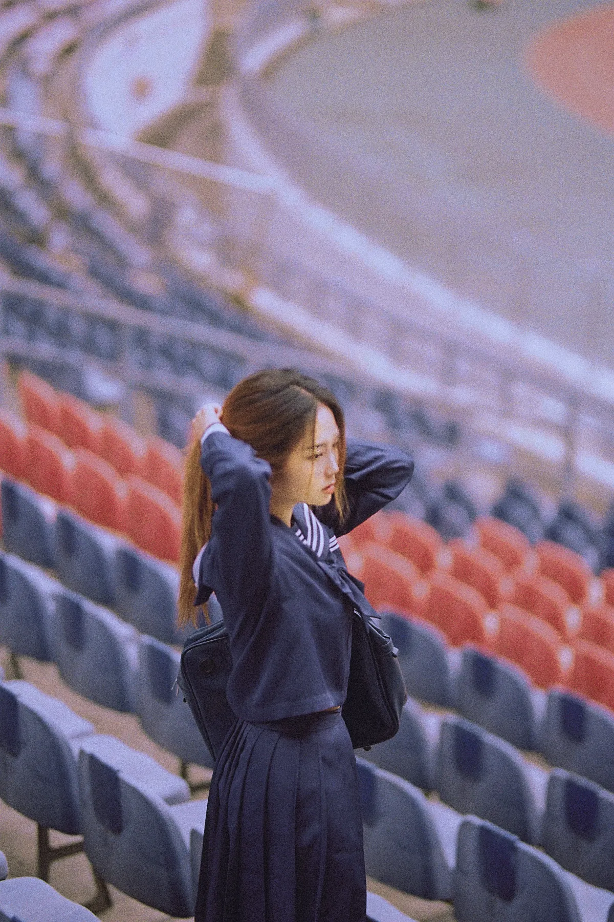 若寒Rock_林琳琳《运动场的Jk少女》美图作品图片5