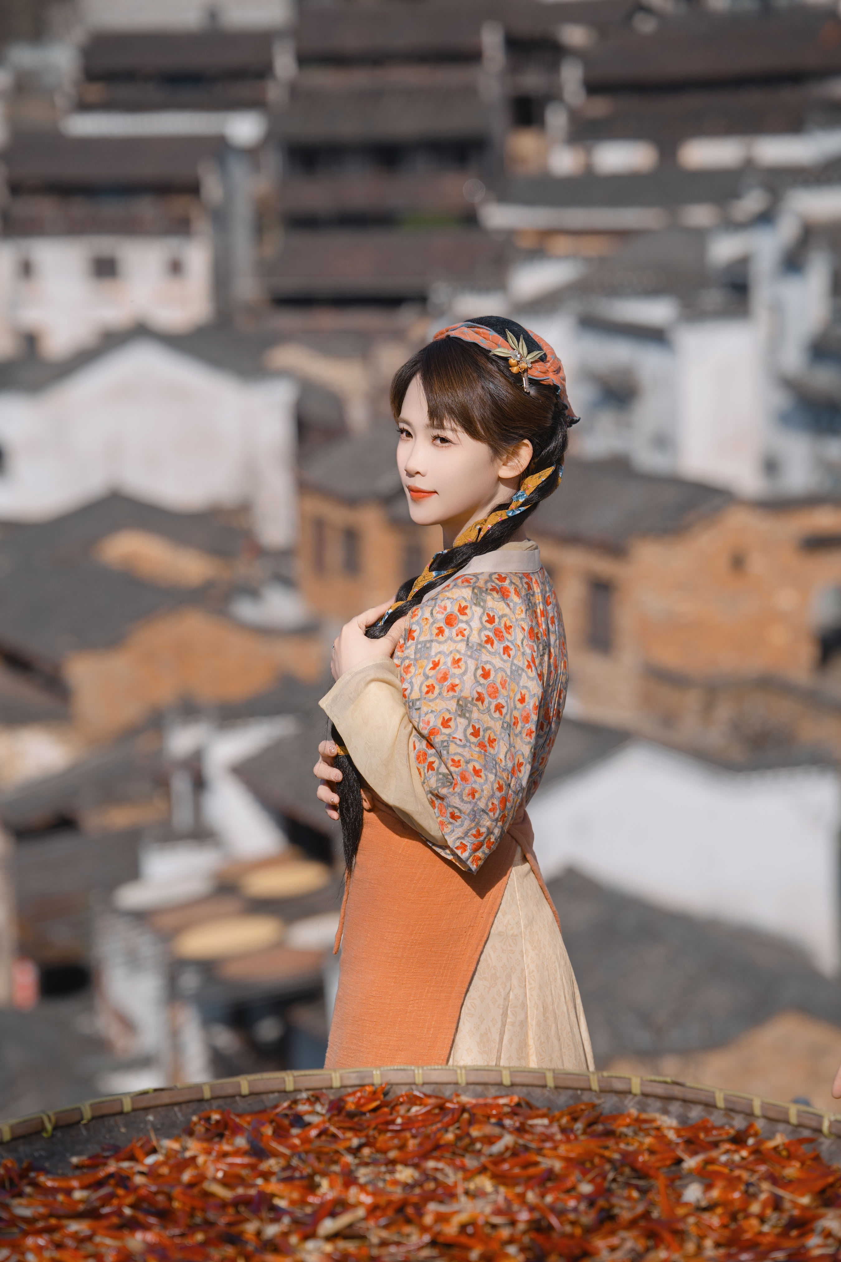 十一_张燕红《橙色的秋收》美图作品图片3