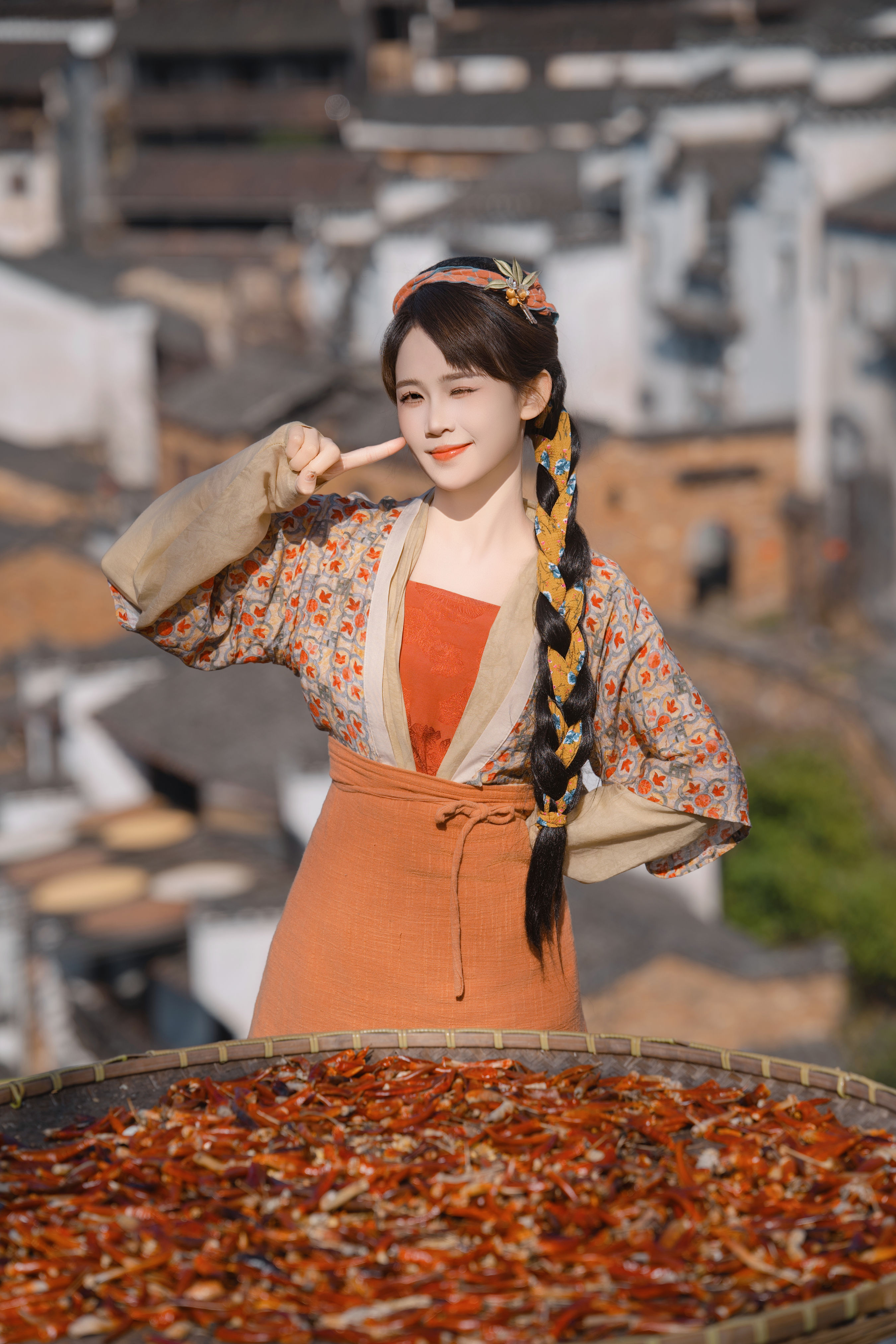 十一_张燕红《橙色的秋收》美图作品图片4