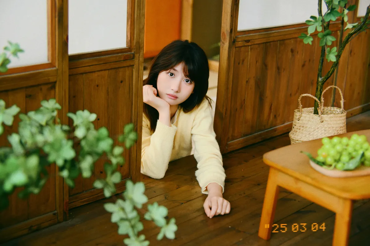 初春少女正在发芽