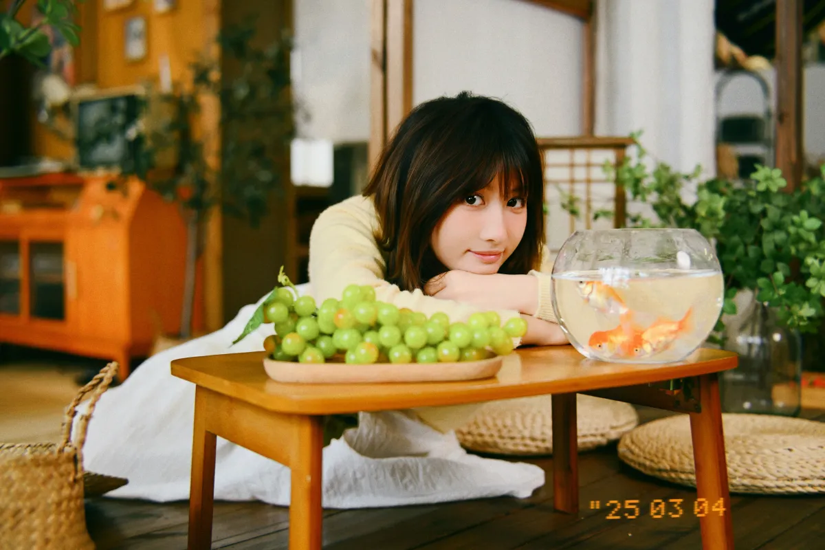 初春少女正在发芽