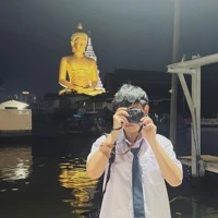 岸边繁星