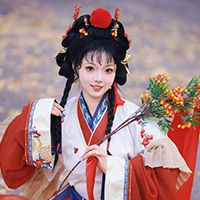 橙鱼鱼在梳妆